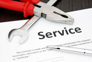 service contract with tools